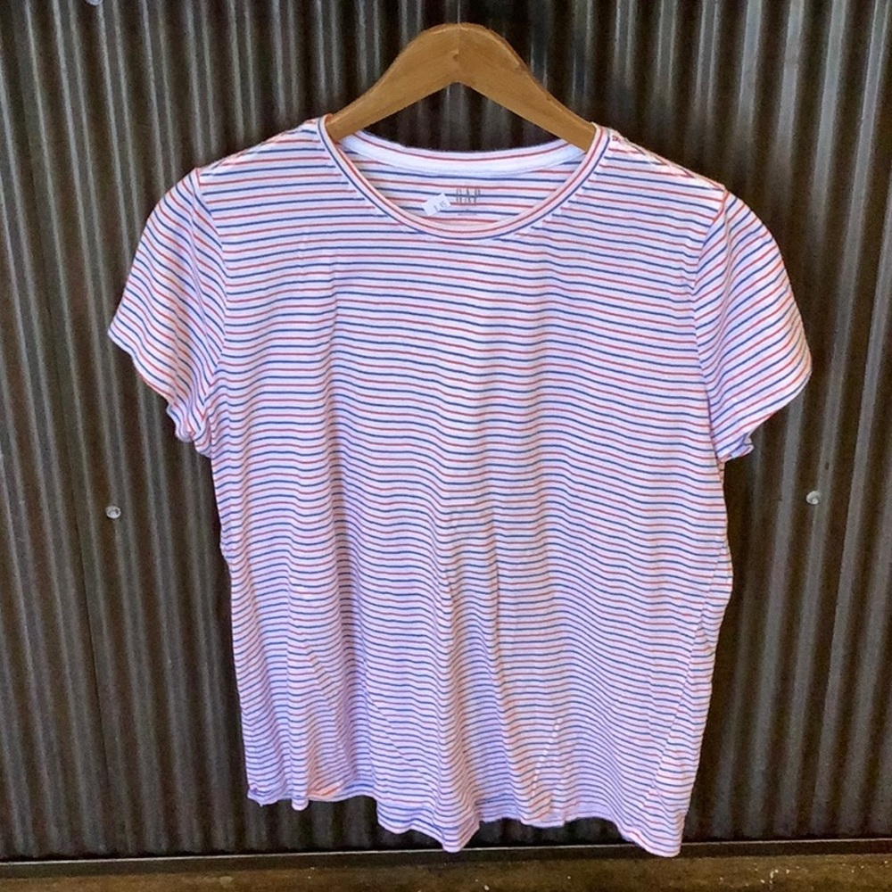 Striped Gap Tee